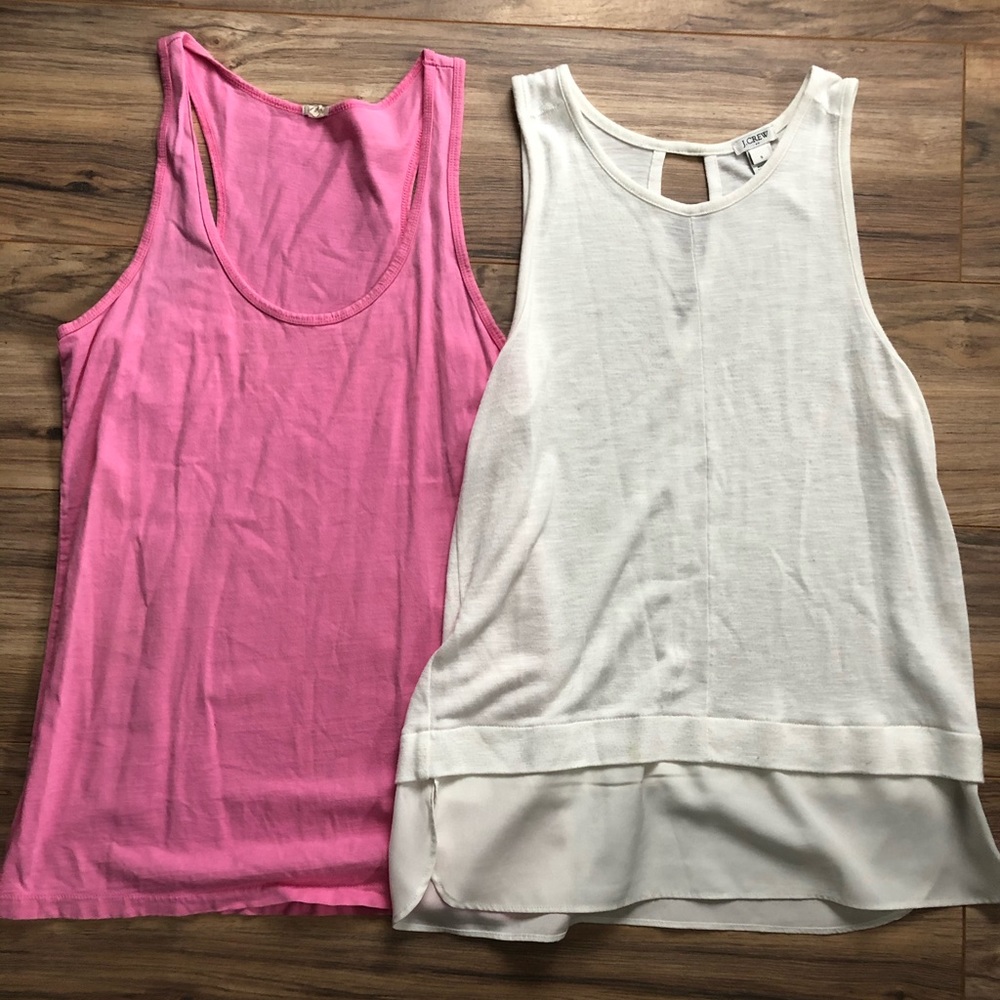 J Crew Sleveless Camisoles